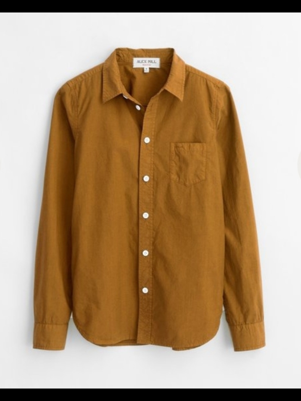 Alex Mill Men's Button-Down Shirt in Mustard